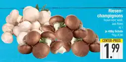 Edeka Riesenchampignons braun Angebot