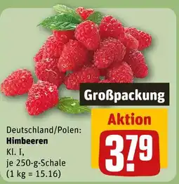 REWE Himbeeren Angebot