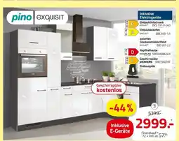 ROLLER Pino exquisit küche inklusive elektrogeräte Angebot
