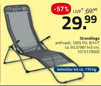 ROLLER Strandliege Angebot