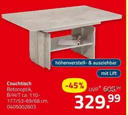 ROLLER Couchtisch Angebot