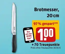 REWE Brotmesser Angebot