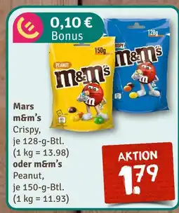 nahkauf Mars m&m’s crispy Angebot