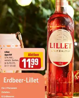 REWE Lillet aperitif Angebot