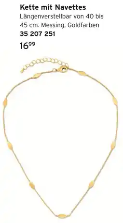 Tchibo Kette mit navettes Angebot