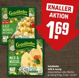 REWE Grünländer käsescheiben Angebot
