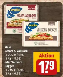 REWE Wasa sesam & vollkorn Angebot