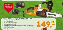 Globus Baumarkt Akku kettensäge „pmaks 2040“ Angebot