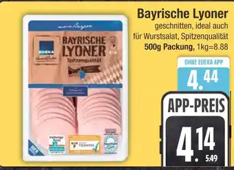 Edeka Edeka bayrische lyoner Angebot