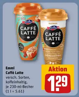 REWE Emmi caffè latte cinnamon roll Angebot
