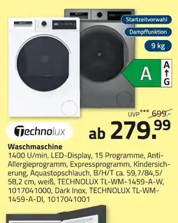 ROLLER Technolux waschmaschine Angebot