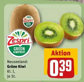 REWE Zespri grüne kiwi Angebot
