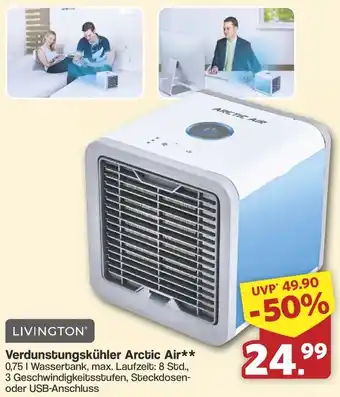 Famila Nord West LIVINGTON Verdunstungskühler Arctic Air Angebot
