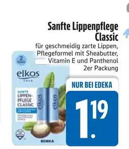 Edeka Elkos sanfte lippenpflege classic Angebot