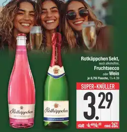 Edeka Rotkäppchen fruchtsecco himbeere Angebot