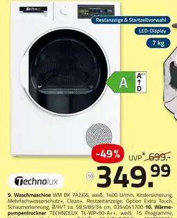ROLLER Technolux wärmepumpentrockner tl-wp-90-a+++ Angebot