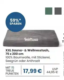 Edeka Xxl sauna- & wellnesstuch Angebot
