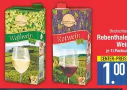 Edeka Rebenthaler weißwein Angebot