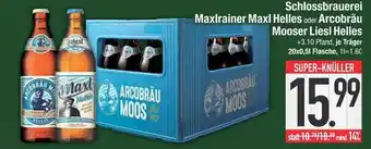 Edeka Schlossbrauerei maxlrainer maxl helles Angebot