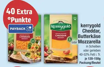 Edeka Kerrygold cheddar, butterkäse oder mozzarella Angebot