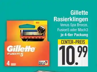 Edeka Gillette venus spa breeze rasierklingen Angebot