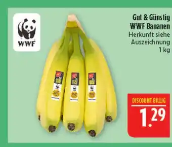 Marktkauf Gut & günstig wwf bananen Angebot