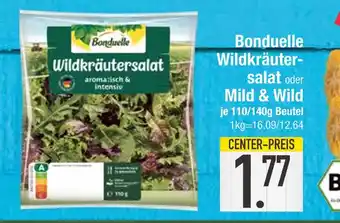 Edeka Bonduelle wildkräutersalat Angebot