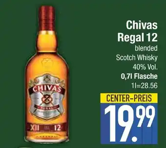 Edeka Chivas chivas regal 12 blended scotch whisky Angebot