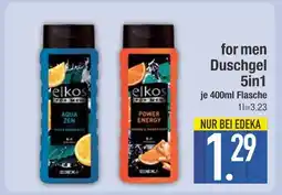 Edeka Elkos aqua zen duschgel 5in1 Angebot