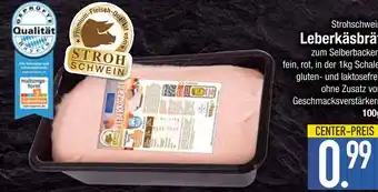 Edeka Strohschwein leberkäsbrät Angebot