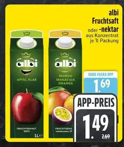 Edeka Albi fruchtsaft apfel klar Angebot