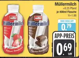 Edeka Müller müllermilch erdbeer-geschmack Angebot