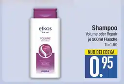 Edeka Elkos shampoo volume Angebot