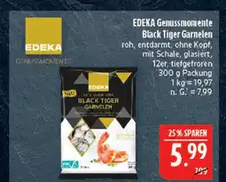 Marktkauf Edeka genussmomente black tiger garnelen Angebot
