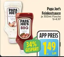 Edeka Papa joe's feinkostsauce knoblauch Angebot