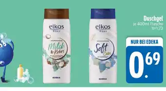 Edeka Elkos mild & kokos duschgel Angebot