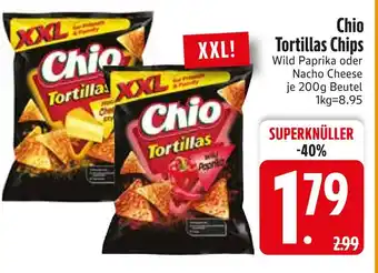 Edeka Chio tortillas chips wild paprika Angebot