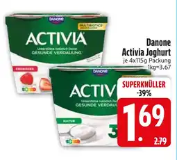 Edeka Danone activia joghurt erdbeere Angebot