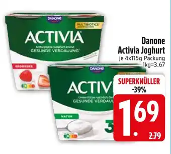 Edeka Danone activia joghurt erdbeere Angebot