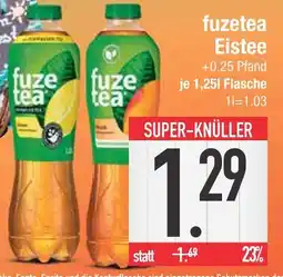 Edeka Fuzetea eistee zitrone Angebot