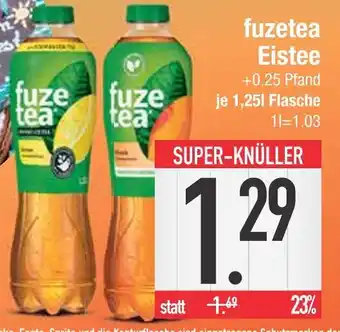 Edeka Fuzetea eistee zitrone Angebot