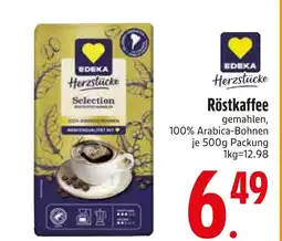 Edeka Edeka herzstücke selection röstkaffee Angebot