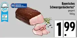 Edeka Bayerisches schwarzgeräuchertes Angebot