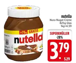 Edeka Nutella nuss-nougat-creme Angebot