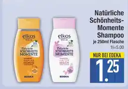 Edeka Elkos natürliche schönheits-momente shampoo manuka honig Angebot