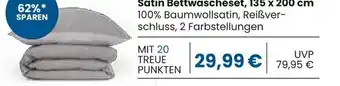 Edeka Satin bettwäscheset Angebot