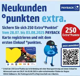 Edeka Payback karte Angebot