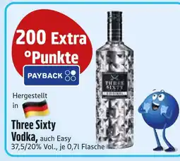 Edeka Three sixty vodka Angebot