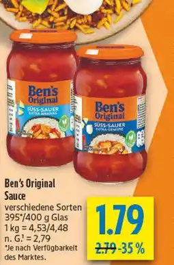 diska Ben's original süß-sauer extra ananas Angebot