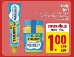Edeka Thomy senf mittelscharf Angebot